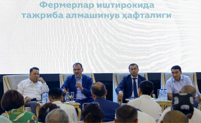 Встреча фермеров с представителями Минсельхоза Узбекистана